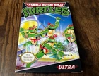 Teenage Mutant Ninja Turtles complete in box nintendo nes tmnt game nr-MINT