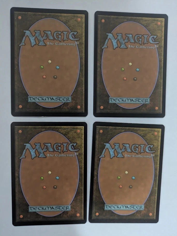 4 Crumbling Ashes Eventide MTG NM Free shipping with tracking - Image 2 of 2