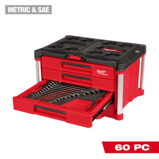 Milwaukee Tool 60 Piece Metric and SAE Combin...
