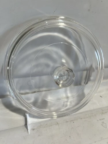 Vintage PYREX P83C P-83-C Corning Ware 6” Round Clear Glass Replacement Lid