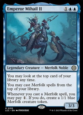 Emperor Mihail II 155 R Normal LCC MTG NM