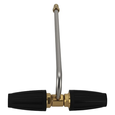 #ad Adjustable Gutter Cleaner Tool for Pressure Washer 4000PSI Brass Construction $30.65