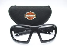 Harley Davidson - Wiley X • Backbone • Eyeglasses Frame - Matte Black + Case