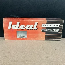 Vintage Ideal Models Arabella No. 1518 Construction Set Wooden Model Kit