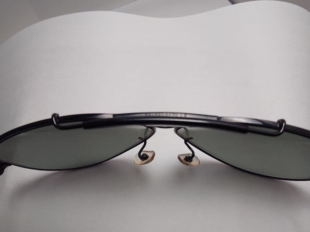 RAY-BAN Shooter Sunglasses Black Frame Vintage | eBay