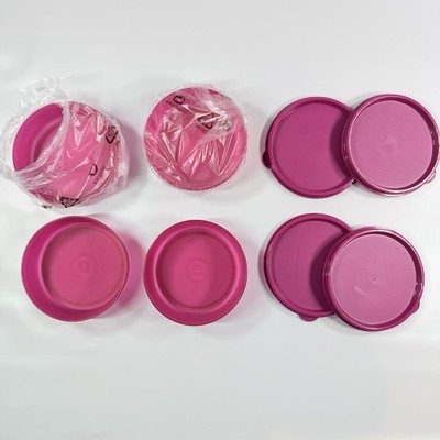 4 Tupperware Bowls Little Wonders Bowls Radish Purple