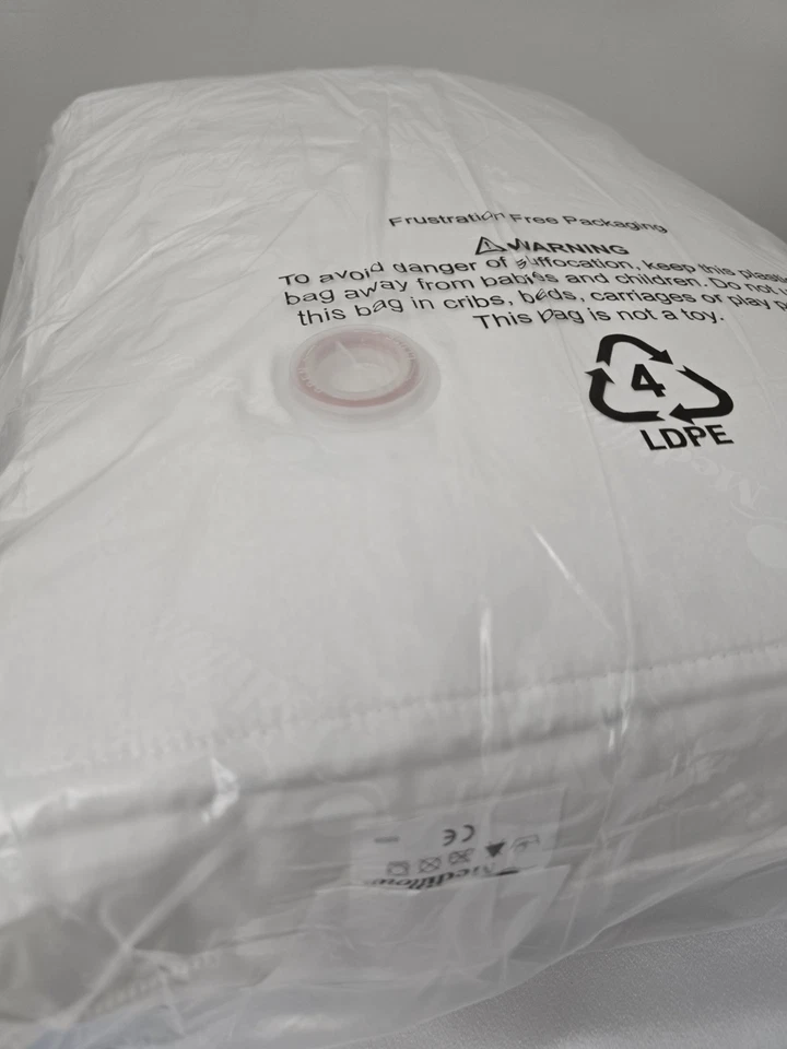 Mediflow Waterbase Pillow Original Water Pillow 20x28 Adjustable Firmness - Image 2 of 4