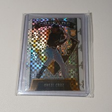 2022 Panini Chronicles - Crusade Oneil Cruz #3 Building Blocks Prizm (RC)