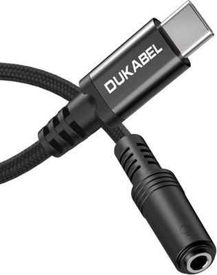 USB C auf 3.5mm Klinke USB C Aux Adapter zu Kopfhörer Jack Audio Adapter für S