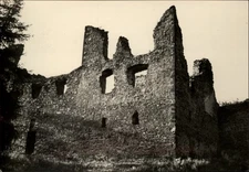 RPPC Ruins of Helfenburk Castle Krajnicov Czech Republic vintage postcard p751