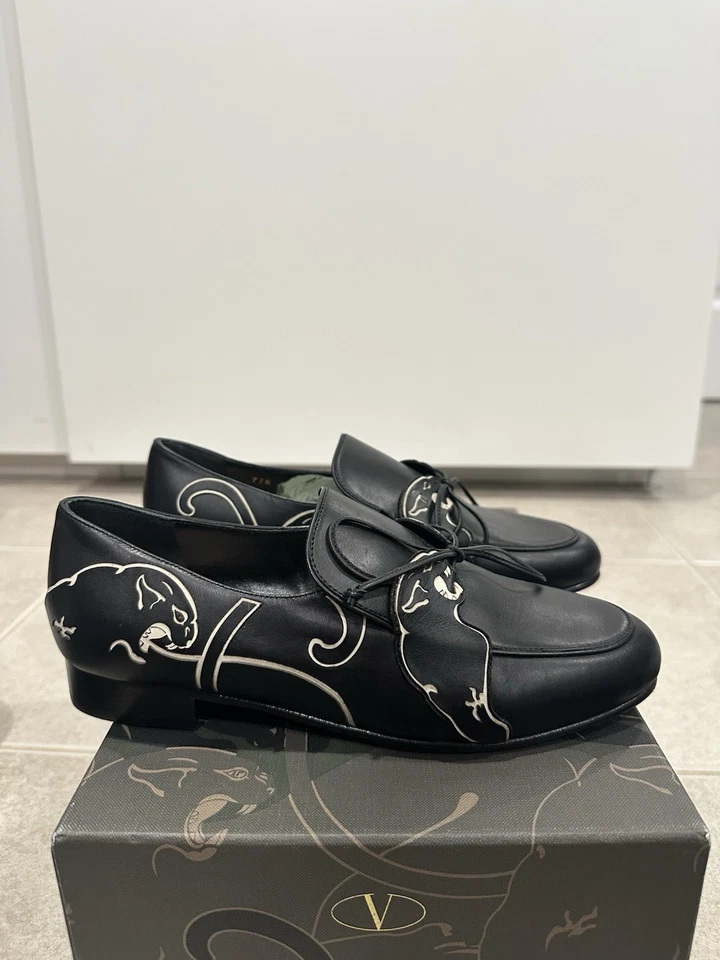 Authentic Valentino Garavani Leather Loafers Walking Shoes SZ 36 / 6W - Image 3 of 4