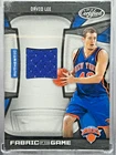 2009 Panini Certified DAVID LEE FOG-DL Fabric of the GAME WORN Relic /250 KNICKS
