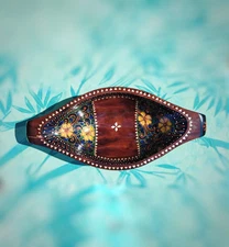 Rainforest Radiance Decorative Bowl; Bold, Organic and Utterly Unique.