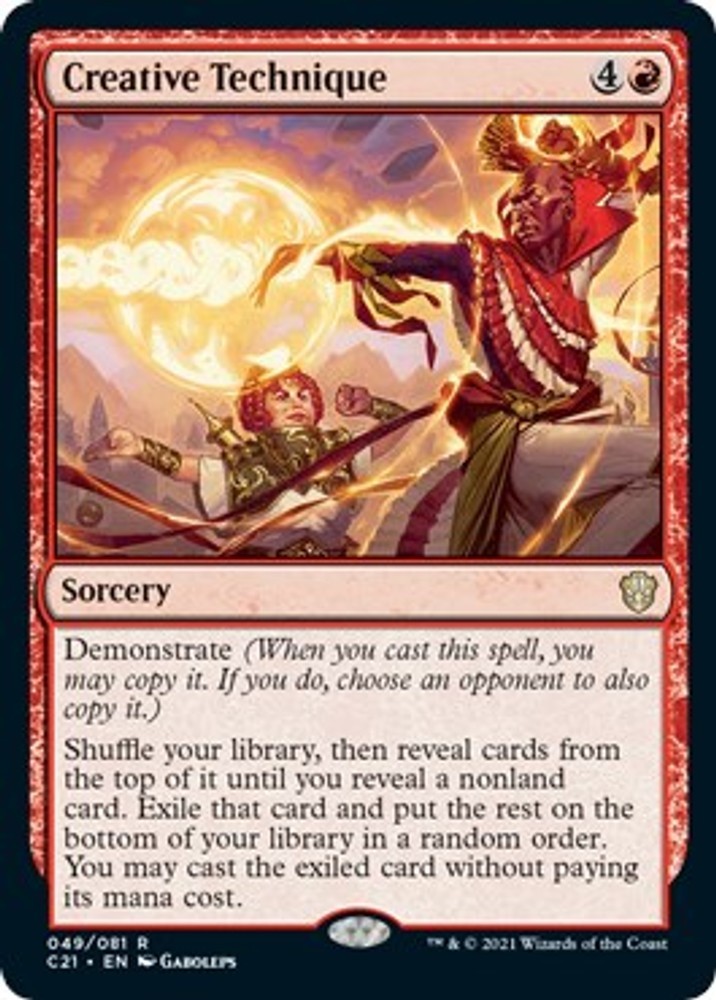 Creative Technique #49 (NM) Commander 2021 (C21) MTG