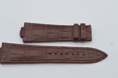 ULYSSE NARDIN LEDER ARMBAND 23MM FÜR DORNSCHLIESSE 18MM 23-18 BRAUN MARINE