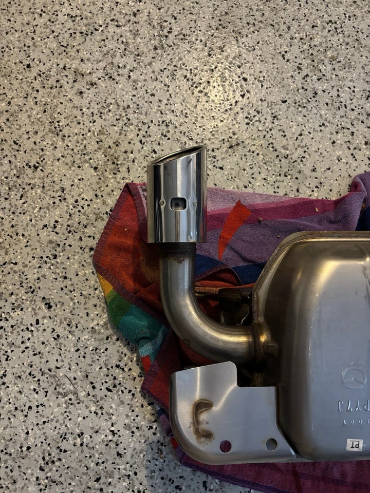 2021 - 2024 MAZDA 3 AWD 2.5L EXHAUST SYSTEM REAR MUFFLER OEM -CUT- - Image 3 of 4