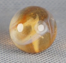 Vintage Marble: Mint 5/8 West Virginia Transparent Swirl -One Killer Old Mib