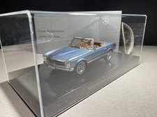 norev 1/18 mercedes 230sl pagoda blue dealer ed RARE