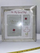 Sentiments By Russ Pink Baptism Picture Frame