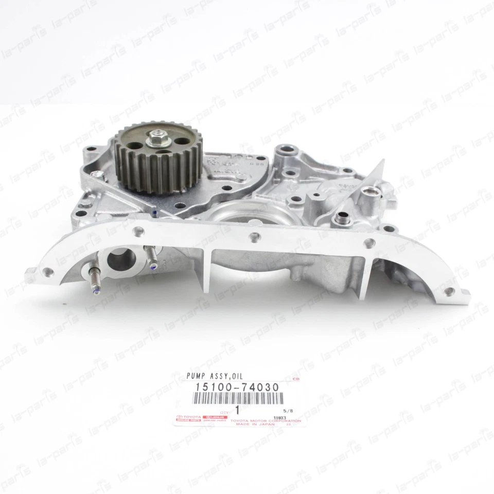Nueva bomba de aceite genuina Toyota Camry 1995-2001 4 cilindros 2,2 L Solara 99-01 15100-74030 Foto 3 de 4