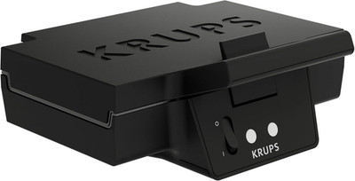 Krups Sandwichmaker FDK461 Schwarz Antihaftplatten Für Toasts Panini Snacks