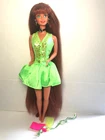 Vintage 1994 Mattel Cut & Style Red Hair Barbie Doll & Extra Hair Piece #12644