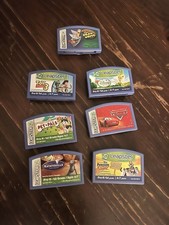 Leap Frog Leapster Game Cartridges   Lot Of 5 Leapfrog Games