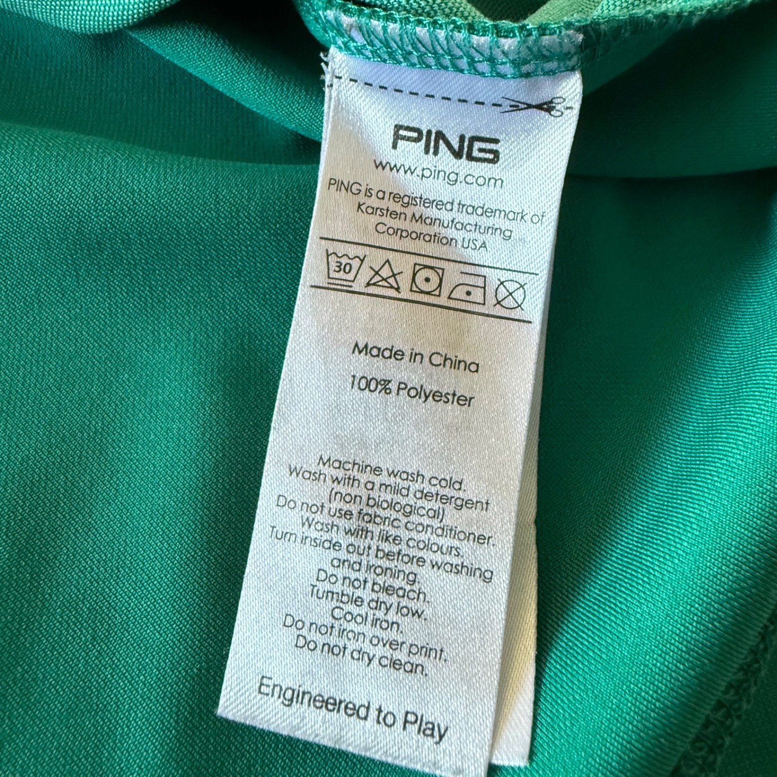 PING Sensorcool Green Blocked Performance Stretch… - image 7
