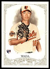 Tsuyoshi Wada 2012 Topps Allen & Ginter #252 Baltimore Orioles Baseball Card