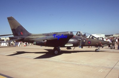 35mm Aircraft Slide Alpha Jet ZJ648 Qinetiq RIAT Fairford 2006