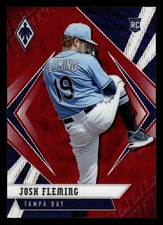 2021 PANINI CHRONICLES JOSH FLEMING 13 MINT PHOENIX RUBY WAVE RC 45/199 RAYS