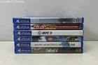 Lot of 6 Untested Assorted PlayStation 4 (PS4) Video Games including Fallout 4