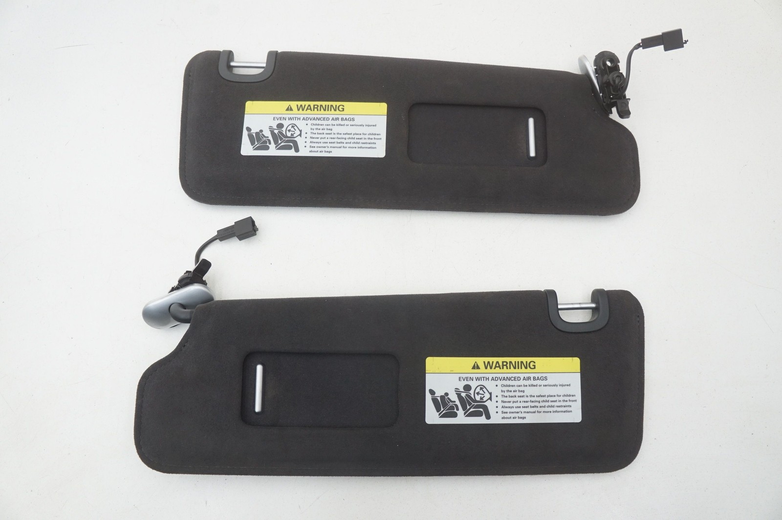 Set Left Right Sun Visor Mirror 3W0857551G Bentley Continental Flying Spur 2015