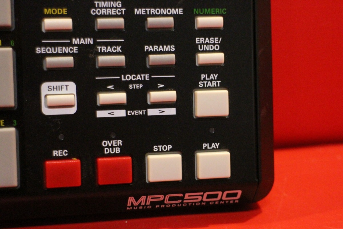 USED AKAI MPC 500 Black Music Production Center U2350 240725 | eBay