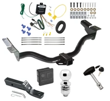 Trailer Hitch For 2004 Ford Escape Mazda Tribute Deluxe Pkg Wiring 2" Ball Lock