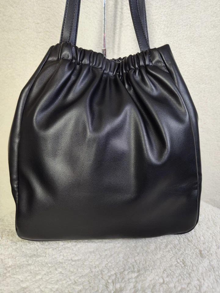 Urban оригиналы Anthropoligie женщин сумочка большой черный кожаный сумка с короткими ручками наплечная сумка - Изображение 2 из 4