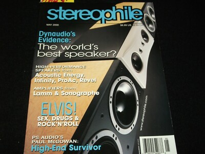 STEREOPHILE MAGAZINE >MAY 2000> DYNAUDIO EVIDENCE SPEAKER