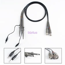 2 Pack P6100 100MHz Oscilloscope Probe 10:1 and 1:1 for Rigol Atten Owon Siglent