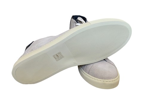 NUEVO - Common Projects Retro Gamuza Alta Blanco/Azul Marino -2344-Precio de venta sugerido por el fabricante $524 - Imagen 4 de 4