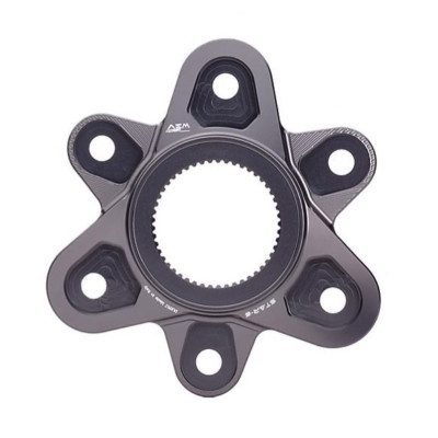 AEM Factory Ducati Kettenrad Flansch Stern 6 - Panigale V2 - schiefergrau