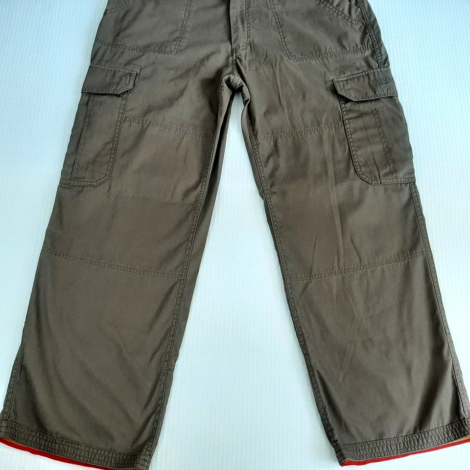 Craghoppers Bear Grylls Mens Cargo Pants Sz Small UK 34" Brown Outdoor Hike Camp - Image 2 of 4
