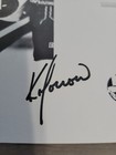 RARE Ken MORROW Signed NY ISLANDERS paper promo photo 8.5x11 autograph auto — photo 2
