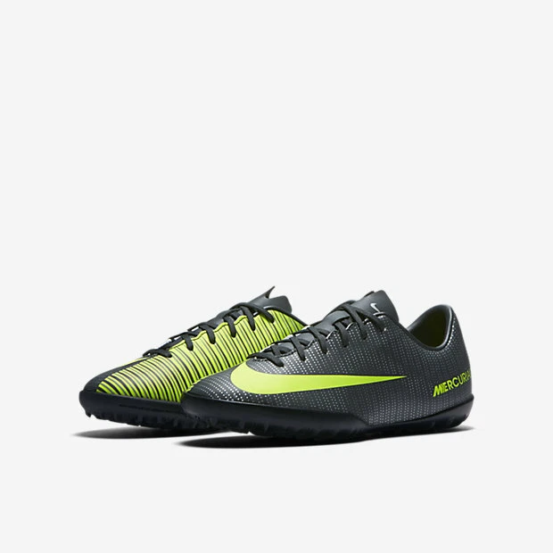 Compatible con Sumergido Labor NIKE CR7 RONALDO MERCURIALX VAPOR XI TF TURF YOUTH SOCCER SHOES Seaweed |  eBay