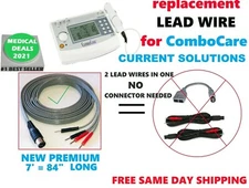 NEW 2025 ELECTRODE LEAD WIRE 84" for CURRENT SOLUTIONS ComboCare Electrotherapy