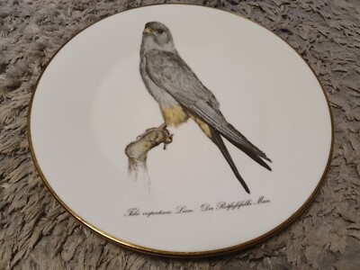 Bone China Vogel des Gebets Display Teller