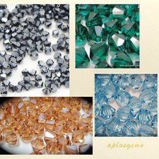 10pcs Authentic Swarovski Crystal  5301, 5328 10mm Bicone Beads pick colors
