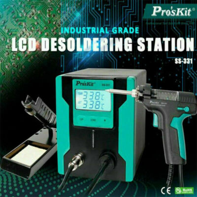 Upgraded SS-331H/HTZ  LCD Electric Desoldering Gun Anti-static High Power Strong
