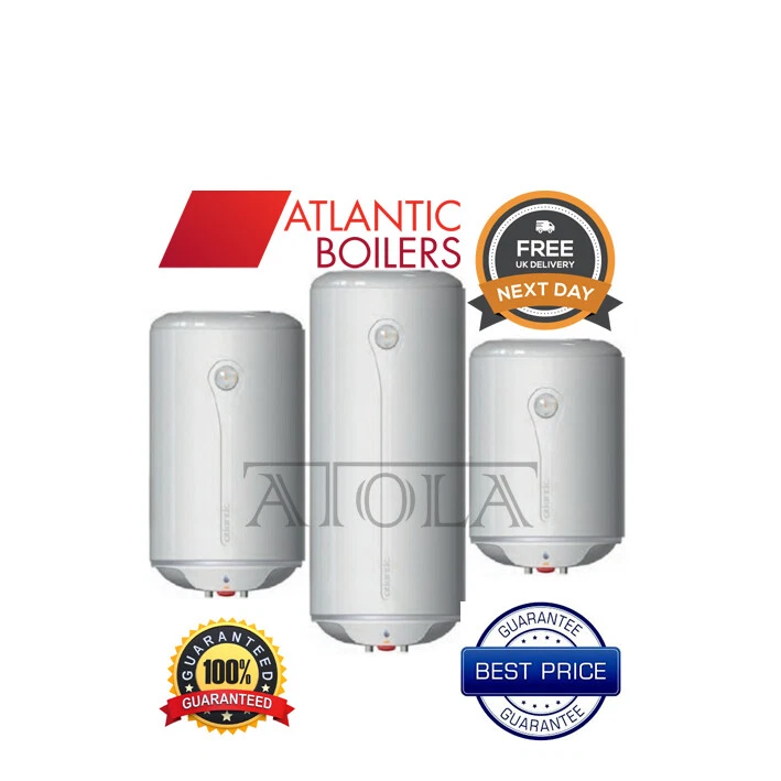 ATLANTIC Electric HOT Water Heater Boiler Cylinder Tank 30L 50L 80L 100L  120L | eBay
