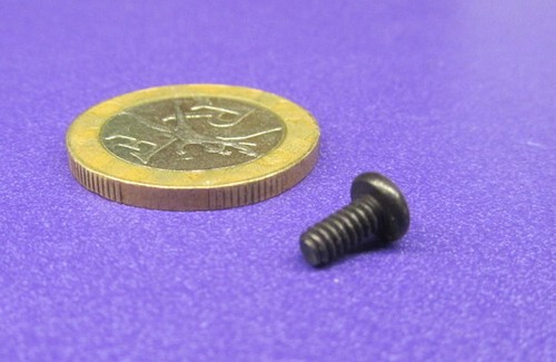 18-8 Black Oxide Pan Head Phillips Machine Screw 4-40 x 1/4", 300 pcs - Picture 6 of 14