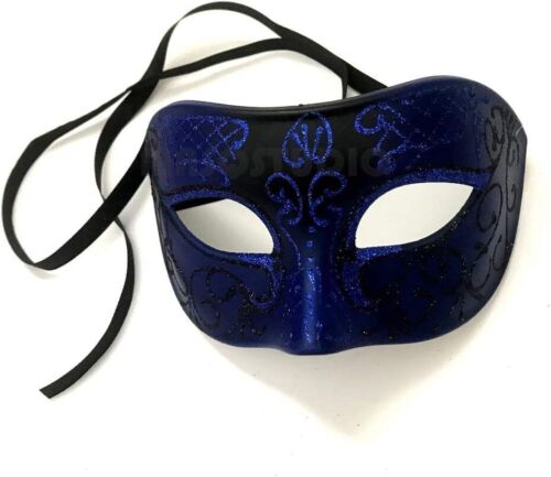 Mens Masquerade Ball Mask Cosplay Mardi Gras Prom Dance Birthday Bachelor Party - Picture 29 of 46